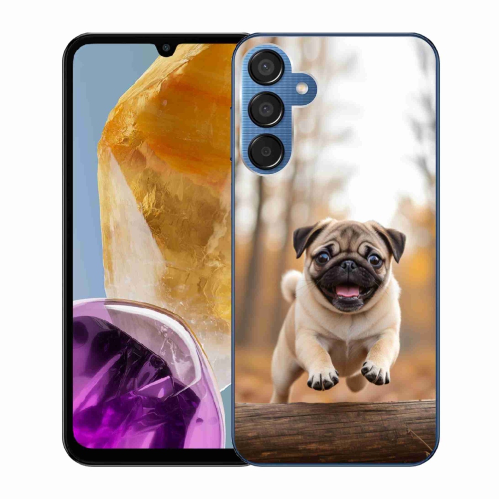 Gél védőhuzat mmCase Samsung Galaxy M15 5G - mopsz 2