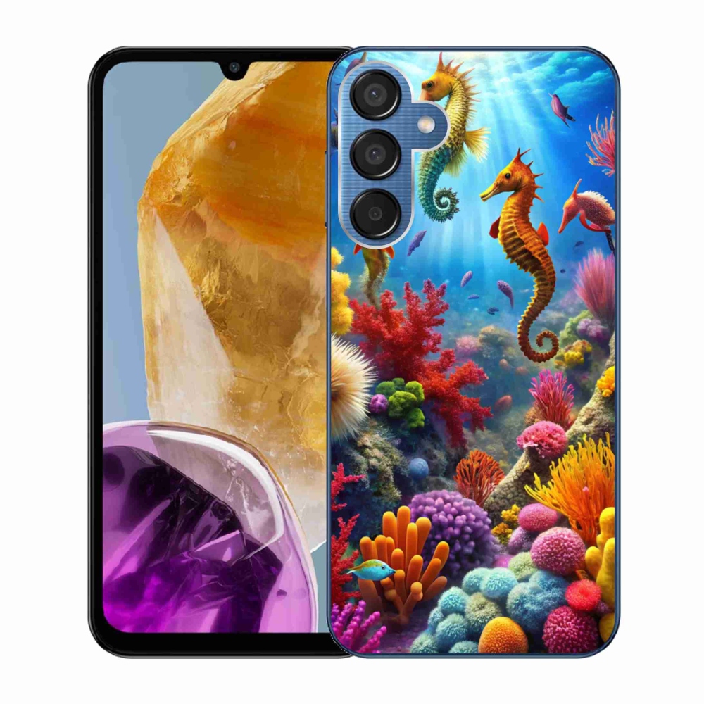 Zselés borítás mmCase Samsung Galaxy M15 5G - Sea World 3