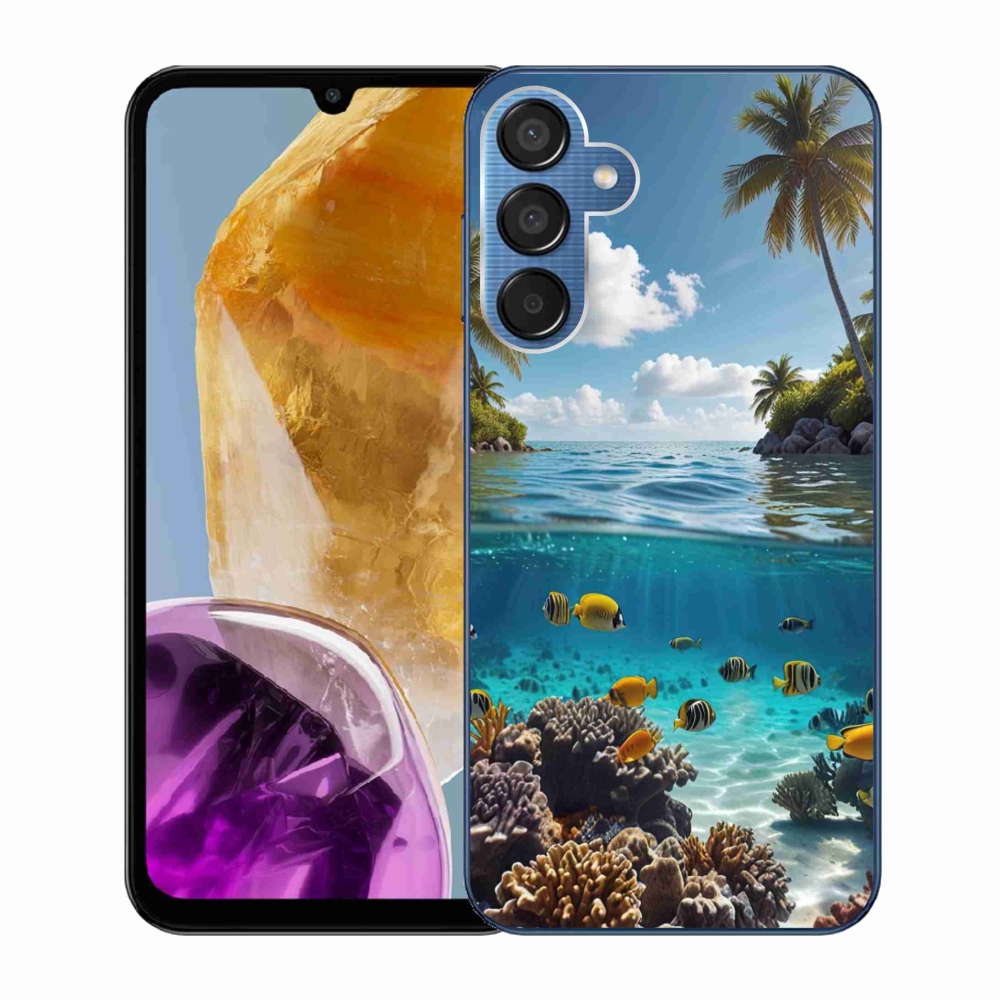 Gél borítás mmCase Samsung Galaxy M15 5G - Sea World 4