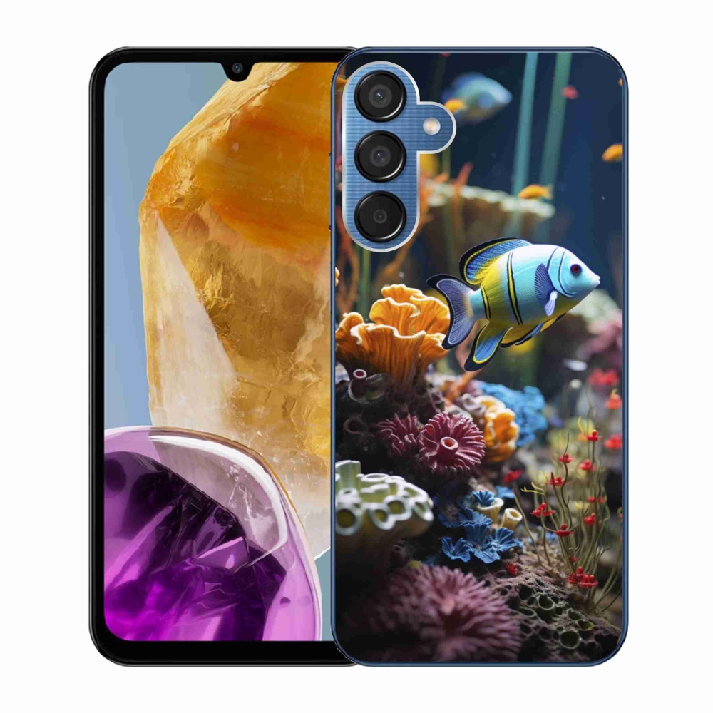 Gél borítás mmCase Samsung Galaxy M15 5G - Sea World 5 - Sea World 5