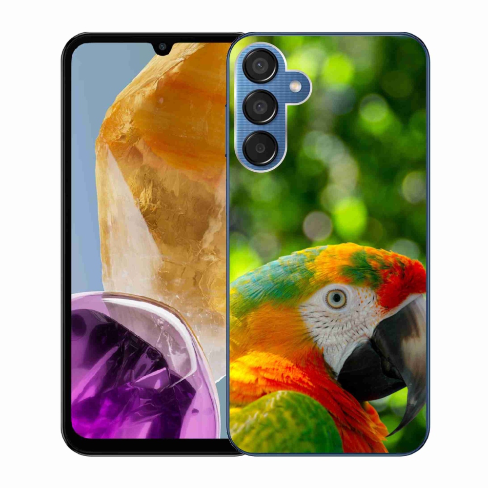 Gél borítás mmCase Samsung Galaxy M15 5G - papagáj ara 3