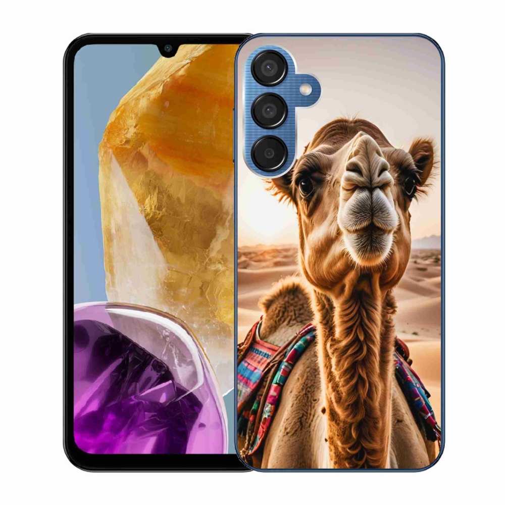 Zselés borítás mmCase Samsung Galaxy M15 5G - teve színű tok