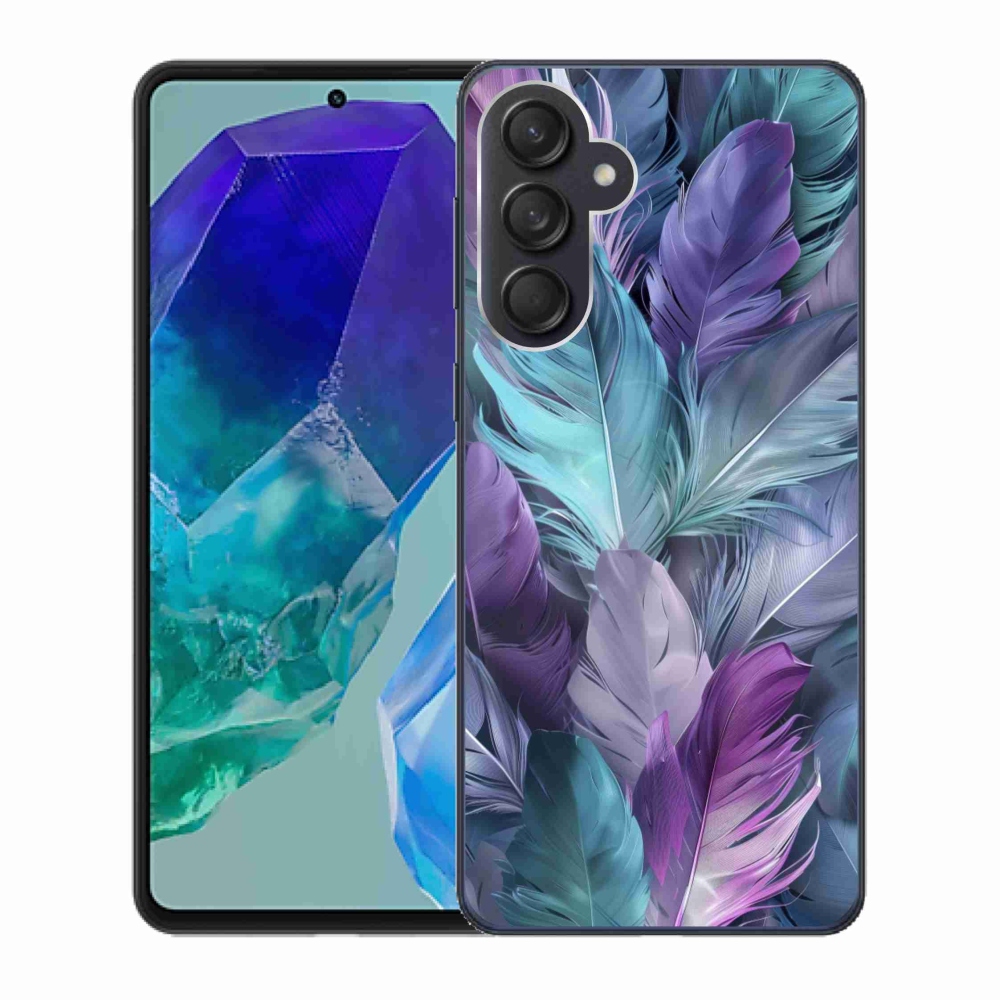 Zselés borítás mmCase Samsung Galaxy M55 5G - színes toll 2
