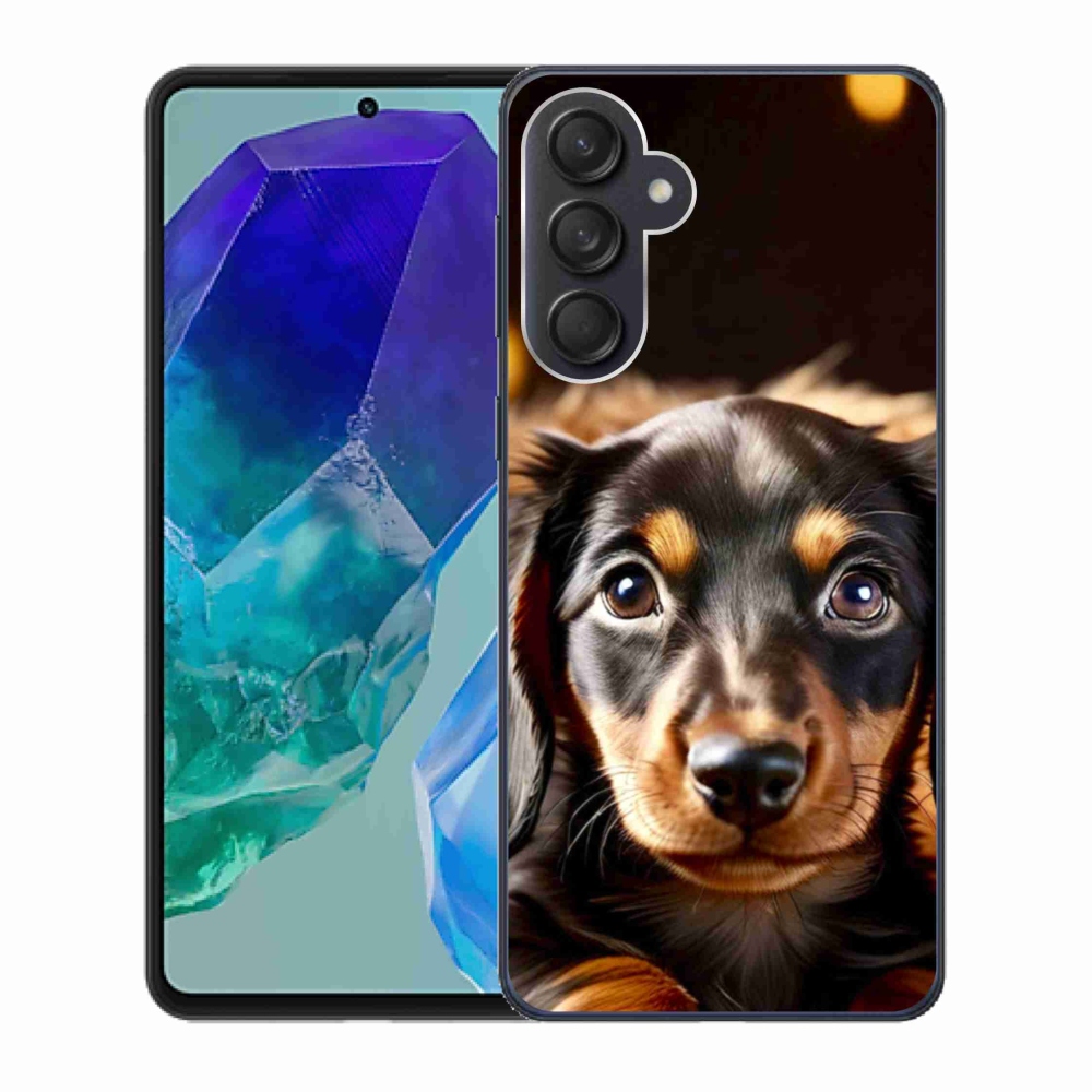 Zselés borítás mmCase Samsung Galaxy M55 5G - tacskóhoz