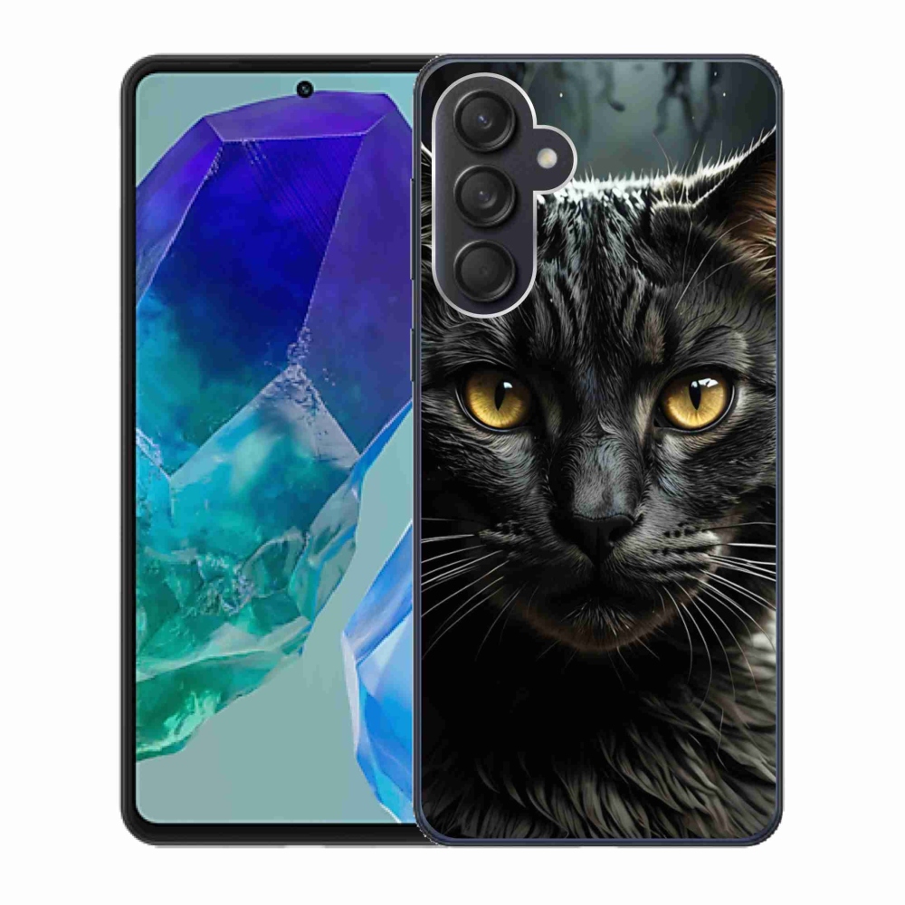 Gél borítás mmCase Samsung Galaxy M55 5G - macskaszem 3