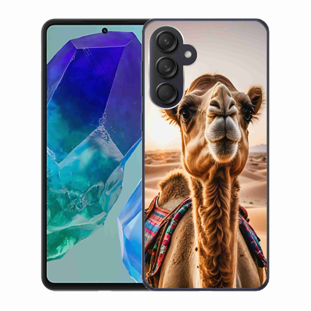 Zselés borítás mmCase Samsung Galaxy M55 5G - teve színű tok