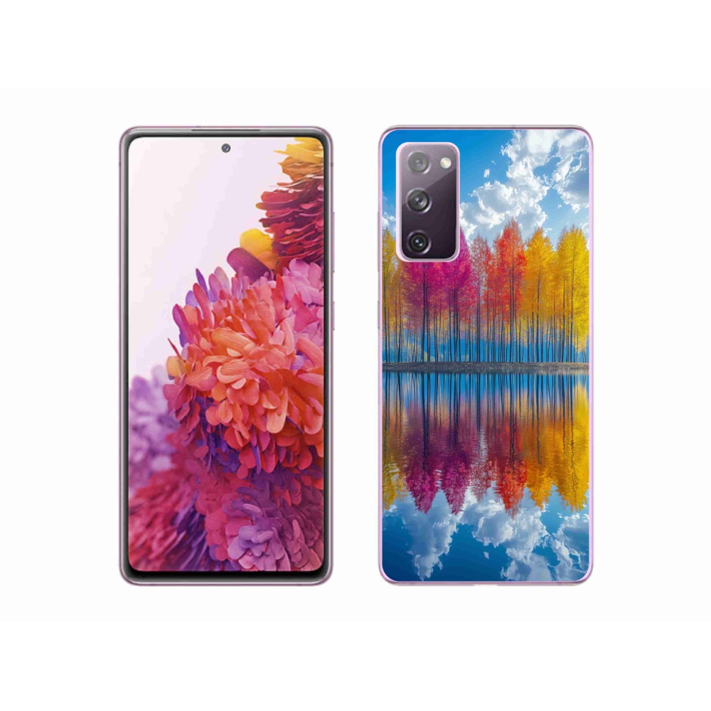 Gél borítás mmCase Samsung Galaxy S20 FE - színes fákhoz