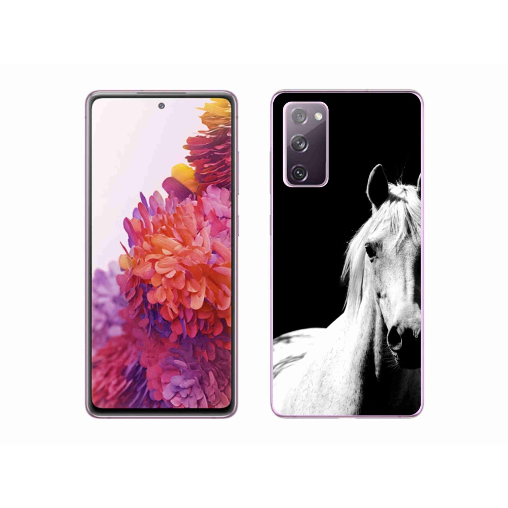 Zselés borítás mmCase Samsung Galaxy S20 FE - fehér ló 5