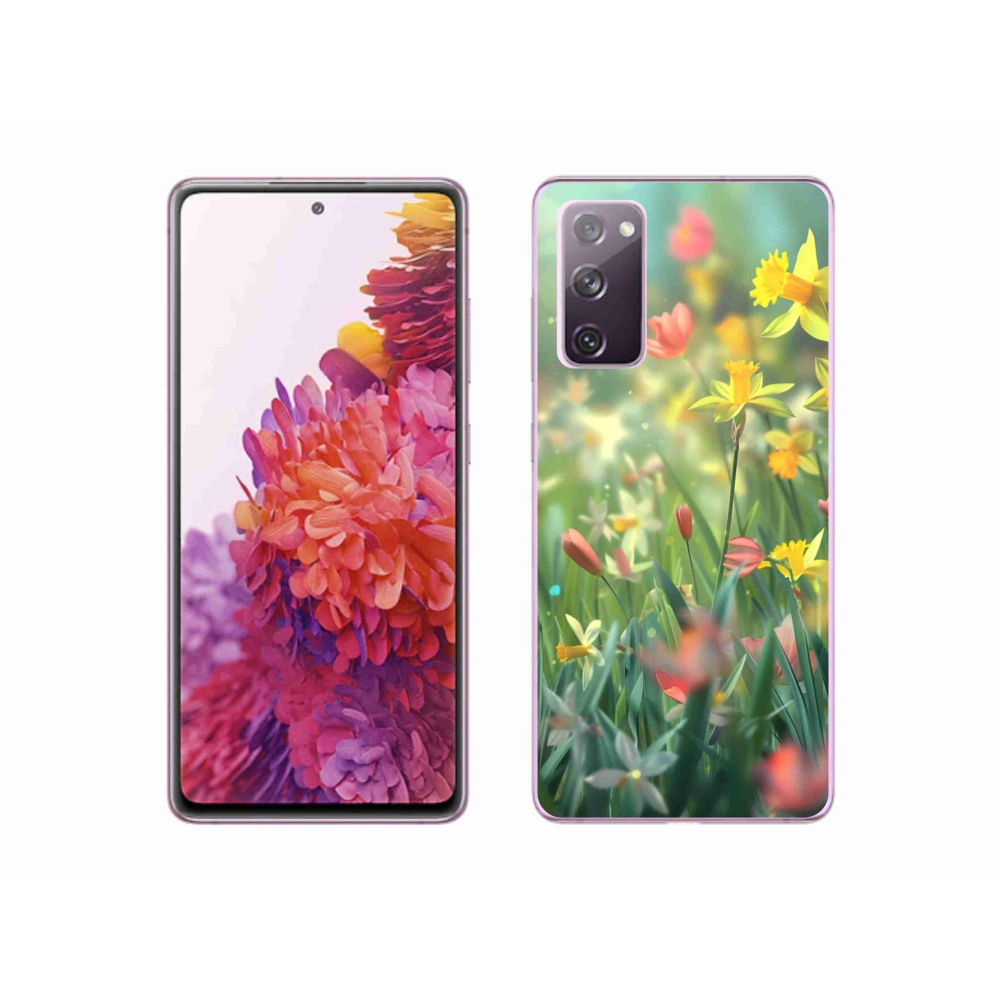 Gél borítás mmCase Samsung Galaxy S20 FE - tavaszi virágok