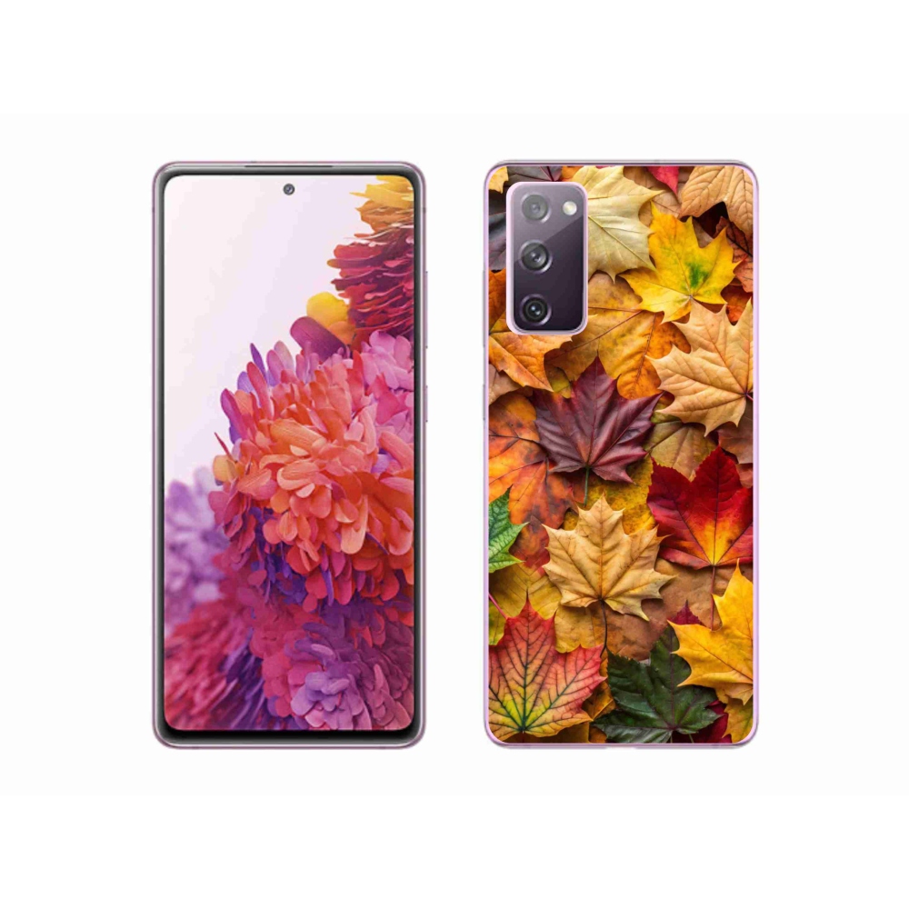 Zselés borítás mmCase Samsung Galaxy S20 FE - juharlevelek 2