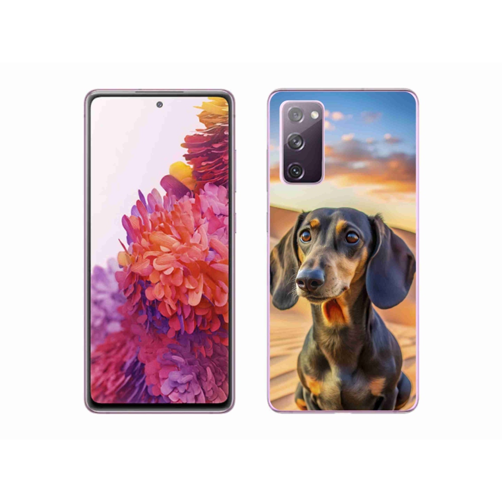 Zselés borítás mmCase Samsung Galaxy S20 FE készülékhez - tacskó 3