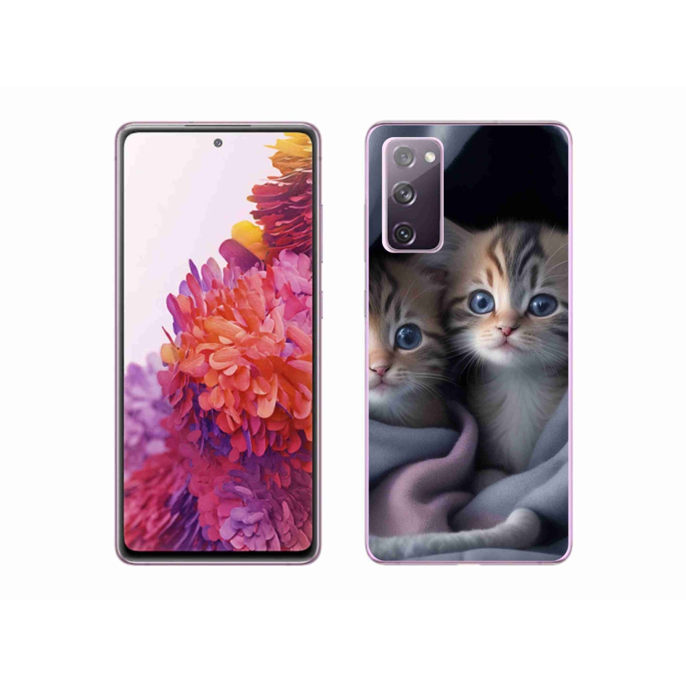 Zselés borítás mmCase Samsung Galaxy S20 FE - cat duo 2 -hoz