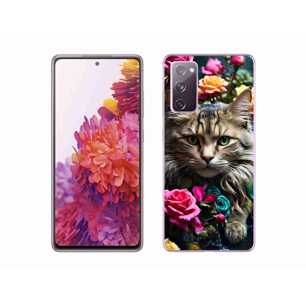 Gél borítás mmCase Samsung Galaxy S20 FE - macskaszem nézet 2