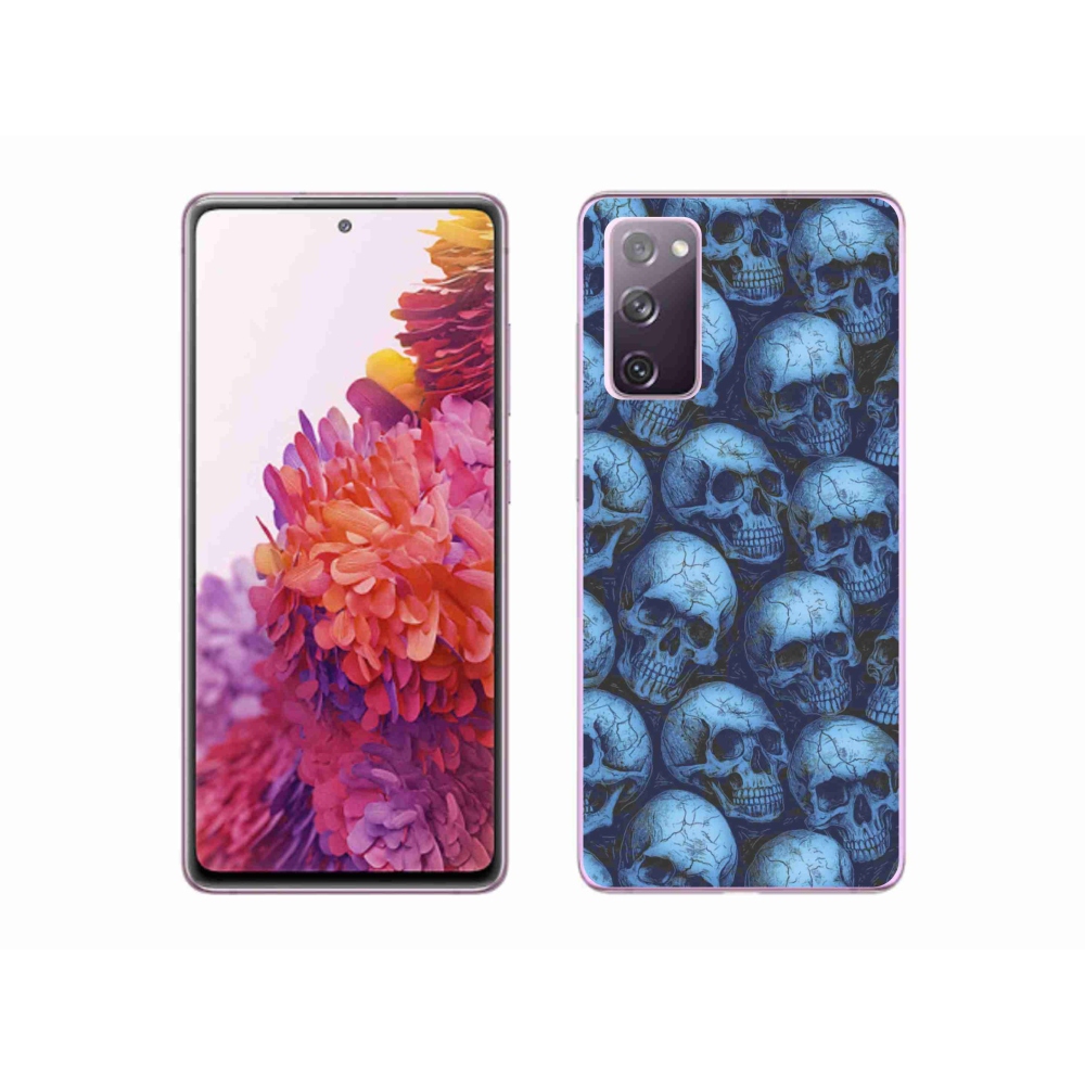 Zselés borítás mmCase Samsung Galaxy S20 FE - koponyákhoz