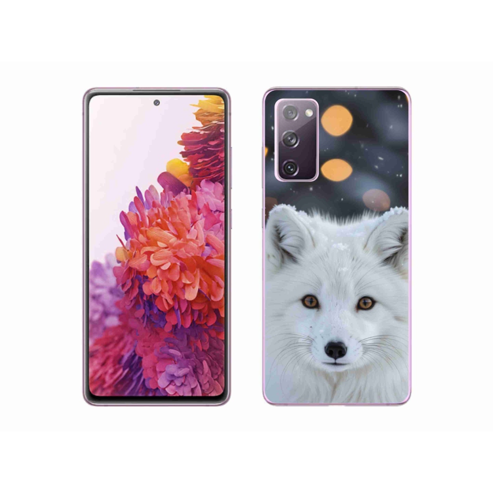 Zselés borítás mmCase Samsung Galaxy S20 FE készülékhez - polár róka