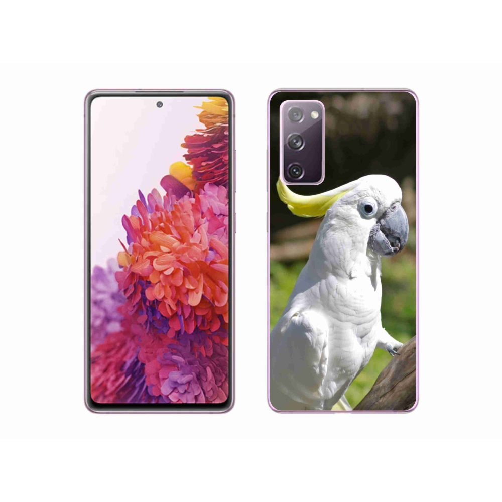 Gél borítás mmCase Samsung Galaxy S20 FE készülékhez - papagáj kakadu 2
