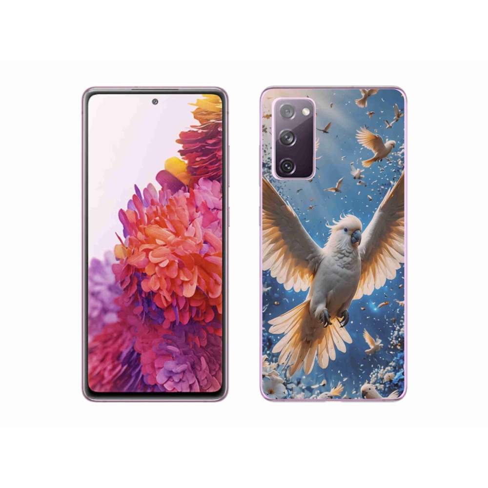 Gél borítás mmCase Samsung Galaxy S20 FE készülékhez - papagáj kakadu
