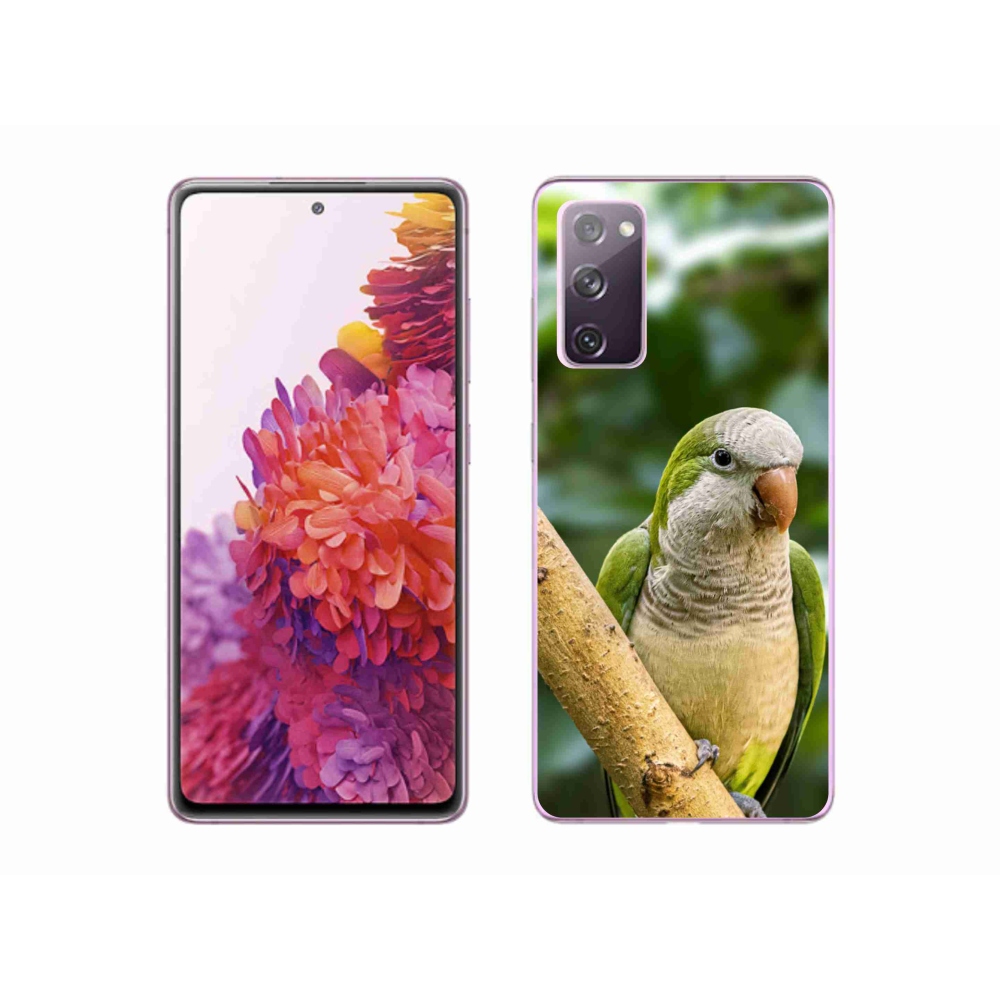 Zselés borítás mmCase Samsung Galaxy S20 FE készülékhez - papagáj