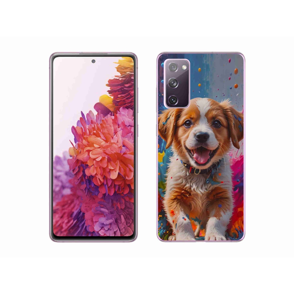 Gél borítás mmCase Samsung Galaxy S20 FE - aranyos kiskutya 3