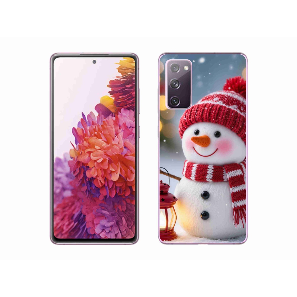 Gél védőhuzat mmCase Samsung Galaxy S20 FE - hóember 2