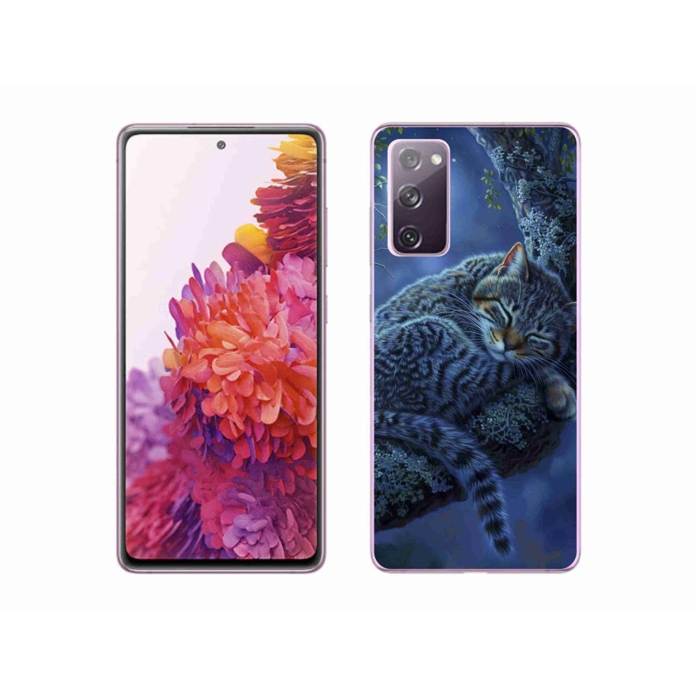 Zselés borítás mmCase Samsung Galaxy S20 FE - alvó macska