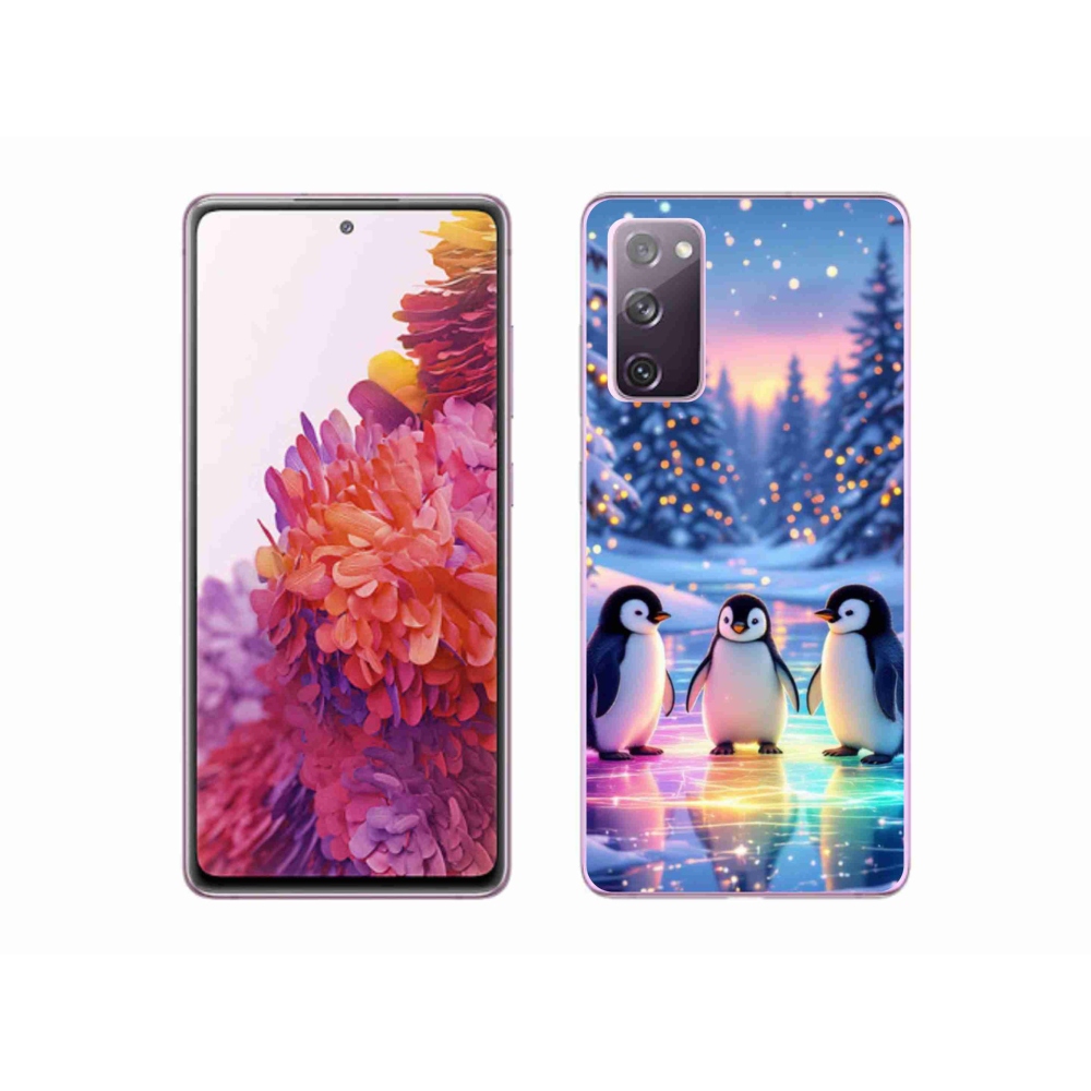 Zselés borítás mmCase Samsung Galaxy S20 FE - pingvinekhez