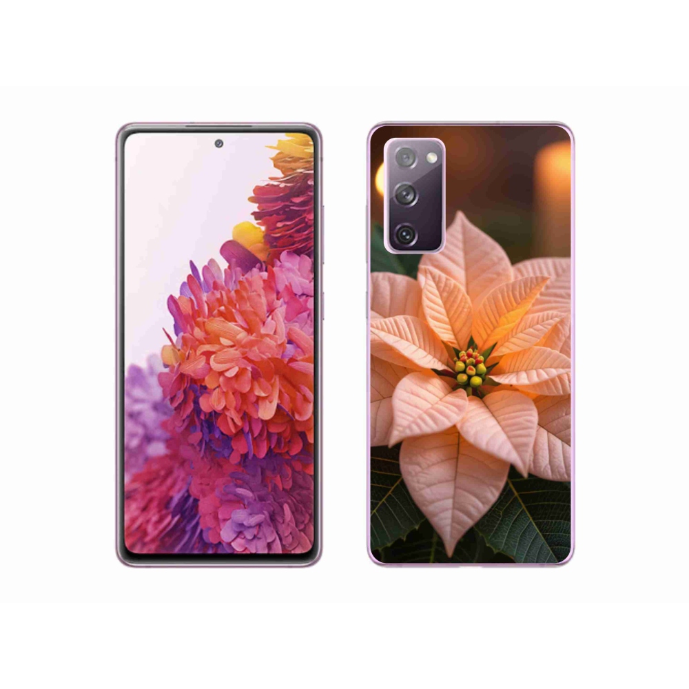 Zselés borítás mmCase Samsung Galaxy S20 FE - mikulásvirág