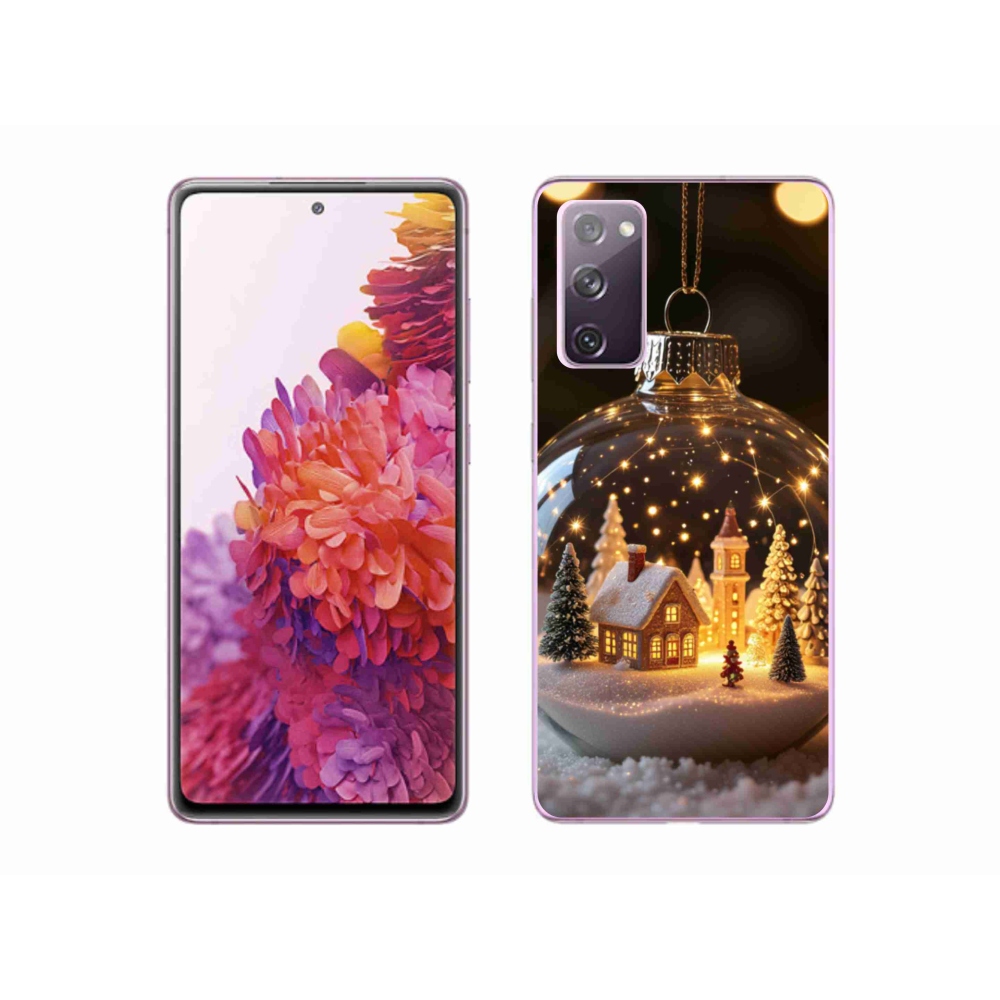 Gél borítás mmCase Samsung Galaxy S20 FE - Karácsonyi gömbök 3