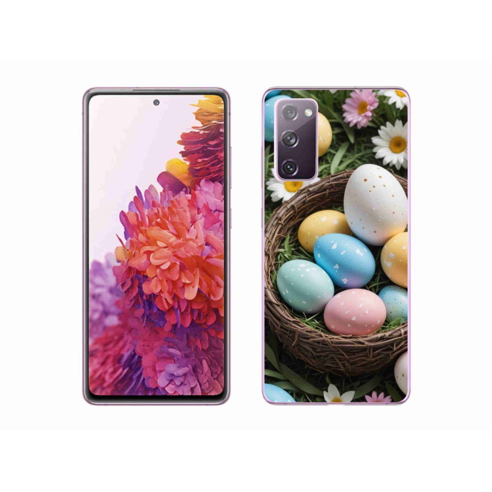 Zselés borítás mmCase Samsung Galaxy S20 FE - Húsvéti tojások 2