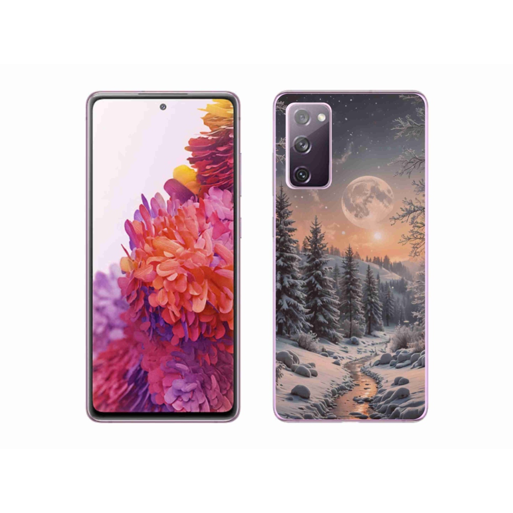 Gél borítás mmCase Samsung Galaxy S20 FE - téli tájkép 2