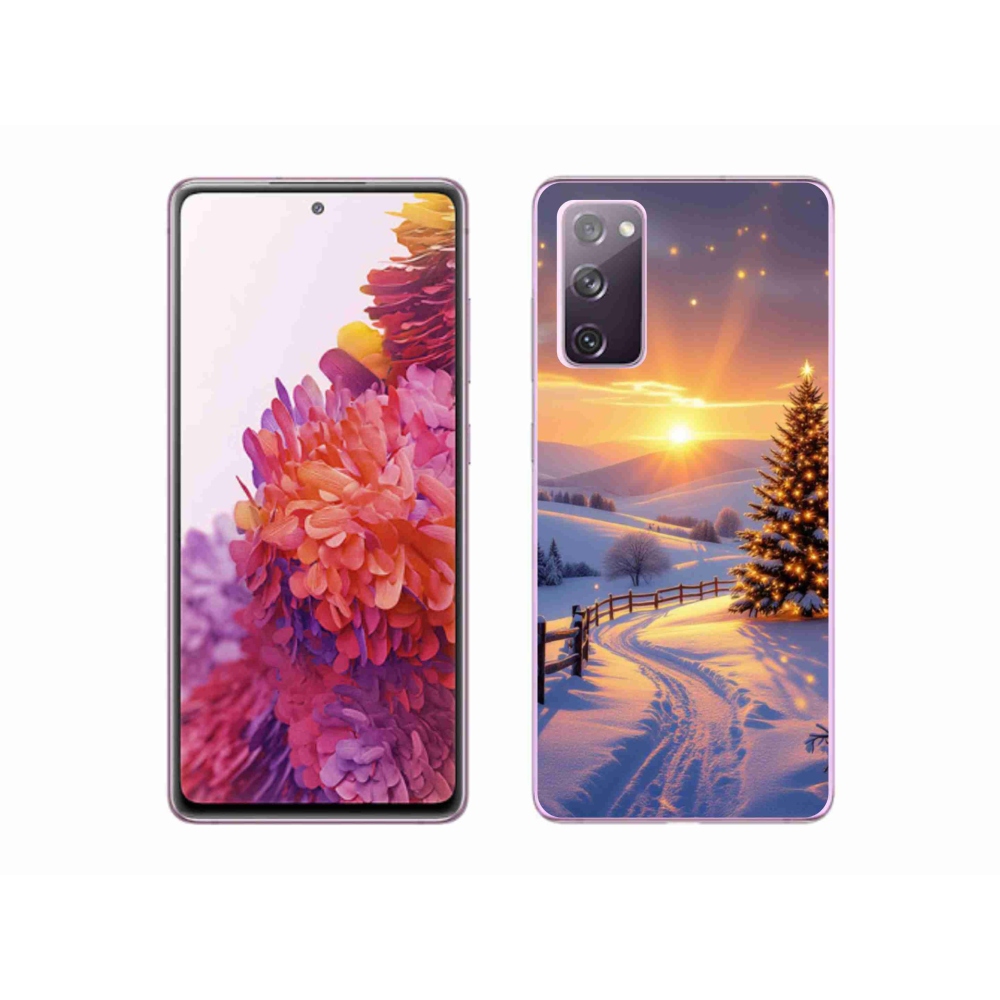 Gél borító mmCase Samsung Galaxy S20 FE - téli tájkép