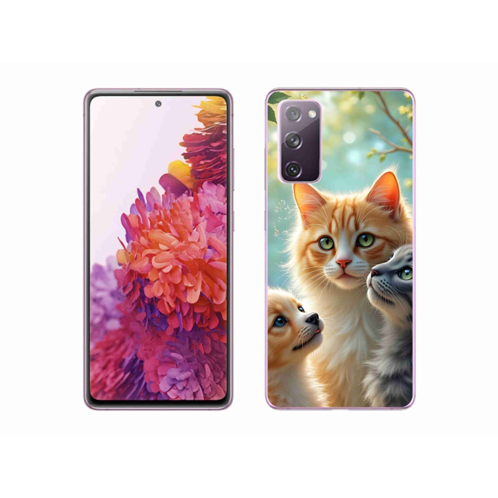 Zselés borítás mmCase Samsung Galaxy S20 FE - állati barátság 2