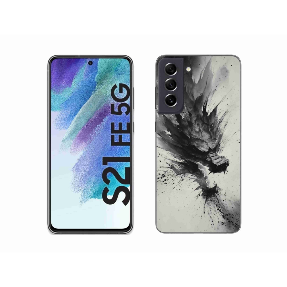 Zselés borítás mmCase Samsung Galaxy S21 FE készülékhez - absztrakt motívum 32