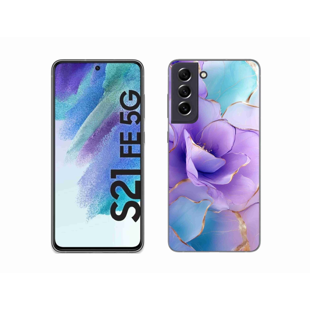 Zselés borítás mmCase Samsung Galaxy S21 FE készülékhez - absztrakt motívum 52