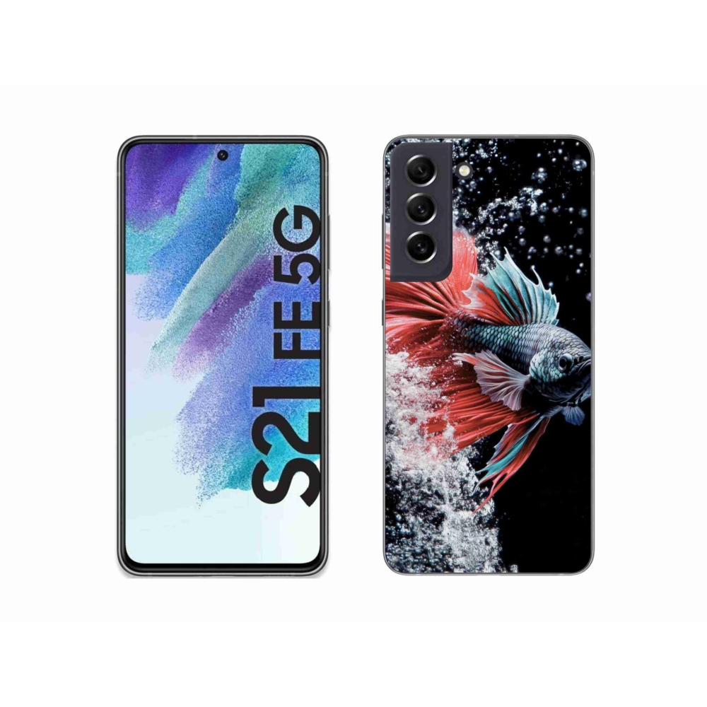 Gél borítás mmCase Samsung Galaxy S21 FE - harcos színű tokhoz
