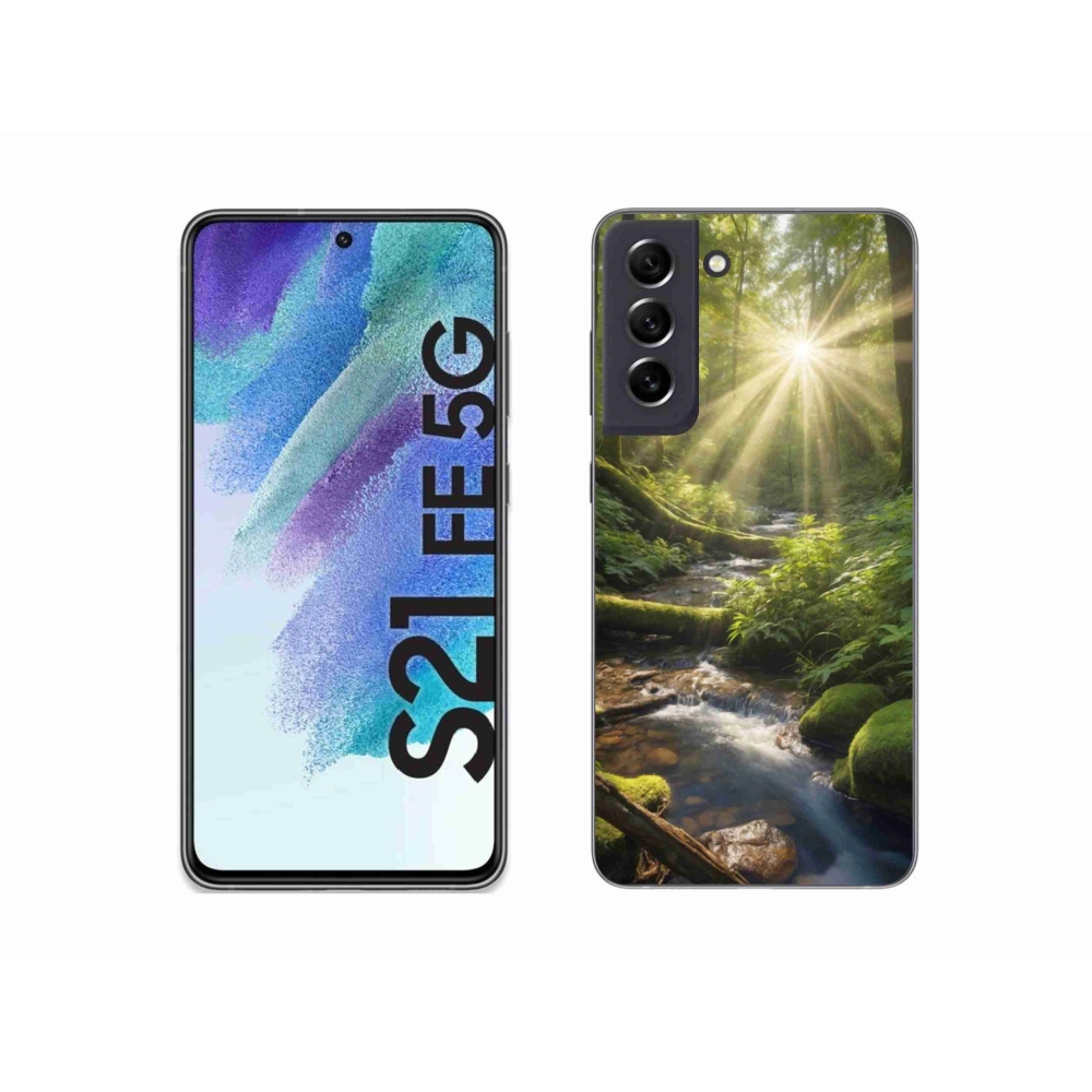 Zselés borítás mmCase Samsung Galaxy S21 FE - erdő mélysége