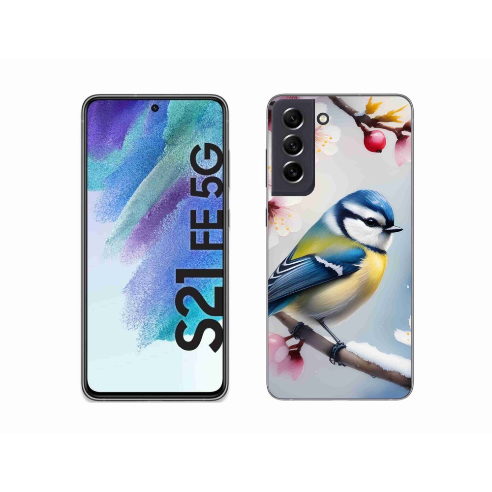 Zselés borítás mmCase Samsung Galaxy S21 FE - titánium