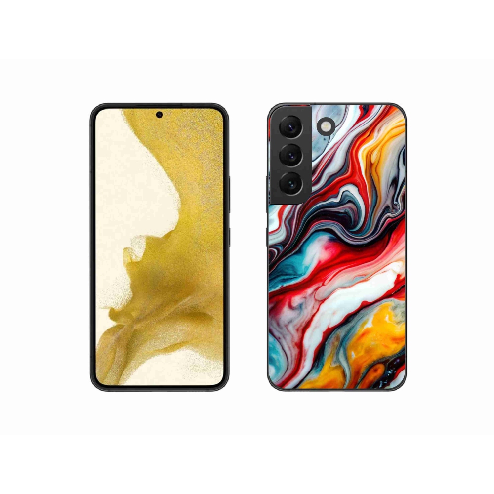 Gél borítás mmCase Samsung Galaxy S22 5G - absztrakt motívum 35