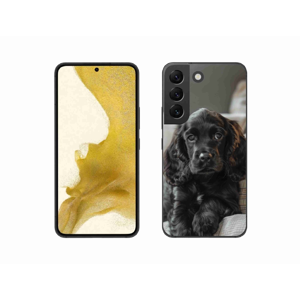 Gél borítás mmCase Samsung Galaxy S22 5G - angol cocker spánielhez