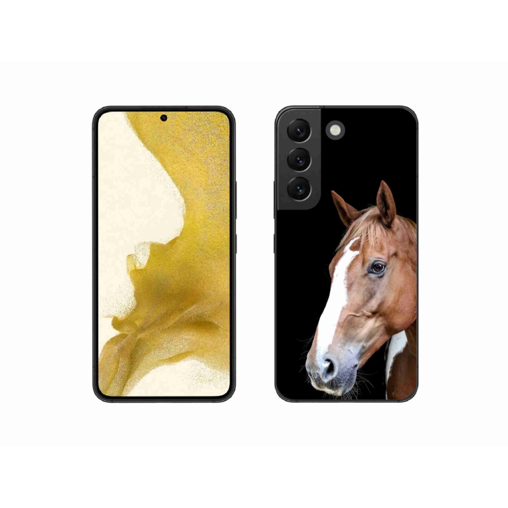 Zselés borítás mmCase Samsung Galaxy S22 5G - barna ló 3