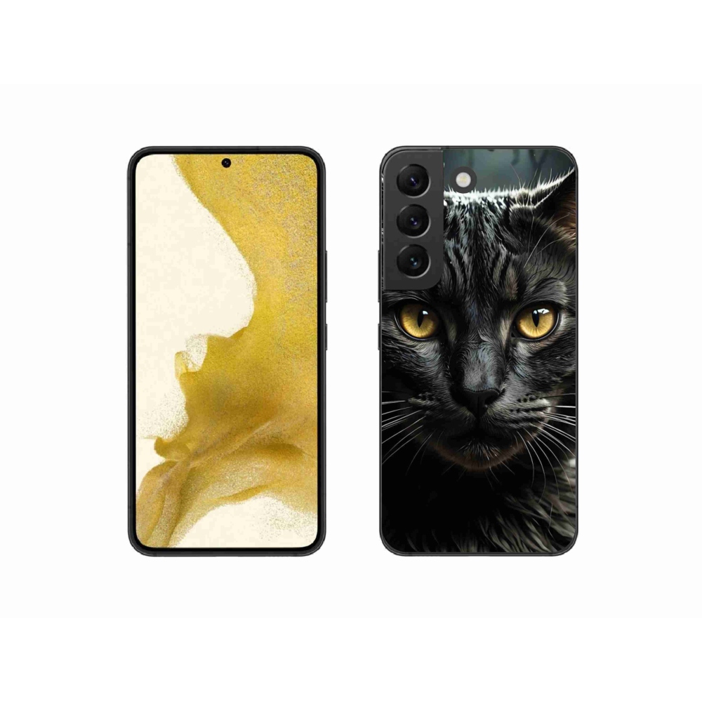 Zselés borítás mmCase Samsung Galaxy S22 5G - macskaszem 3