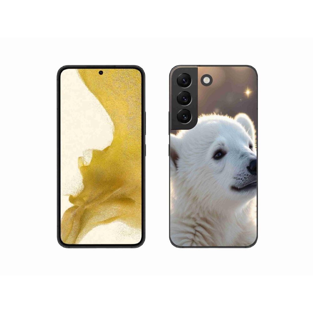 Gél védőhuzat mmCase Samsung Galaxy S22 5G - jegesmedve