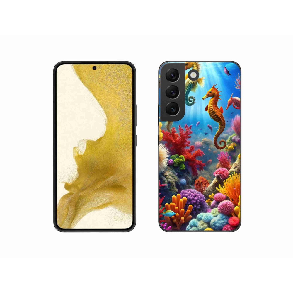 Zselés borítás mmCase Samsung Galaxy S22 5G - Sea World 3