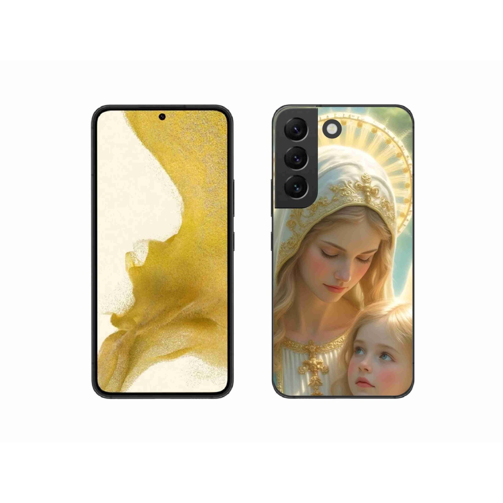 Gél borító mmCase Samsung Galaxy S22 5G - vallási motívum 2