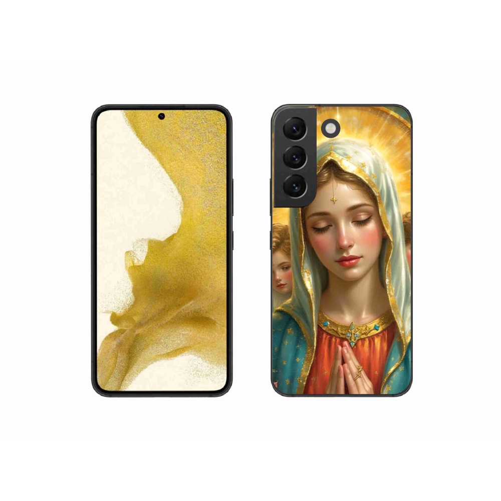 Gél borítás mmCase Samsung Galaxy S22 5G - vallási motívum 3