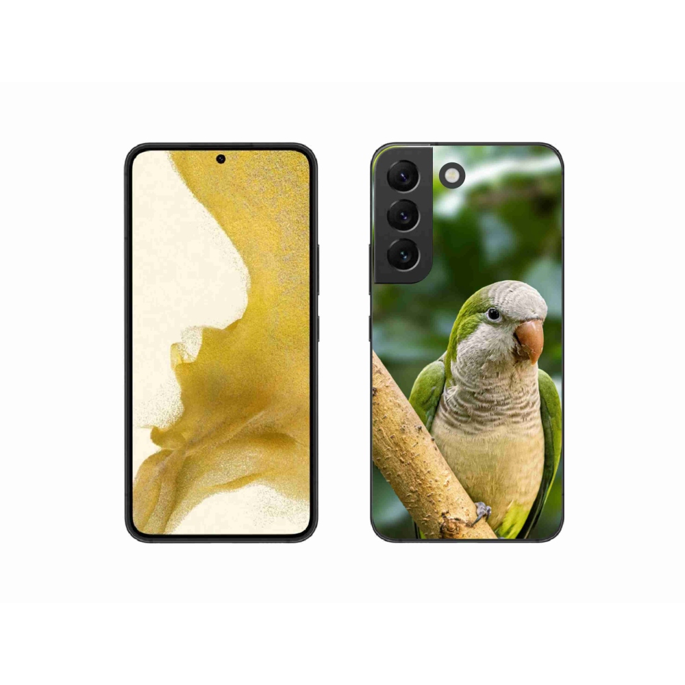 Zselés borítás mmCase Samsung Galaxy S22 5G - papagáj