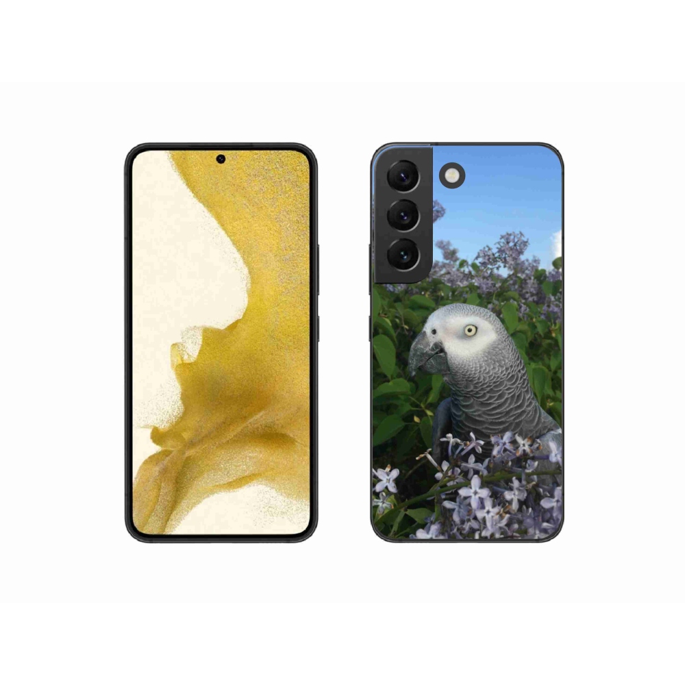 Gél borítás mmCase Samsung Galaxy S22 5G készülékhez - papagáj jacco