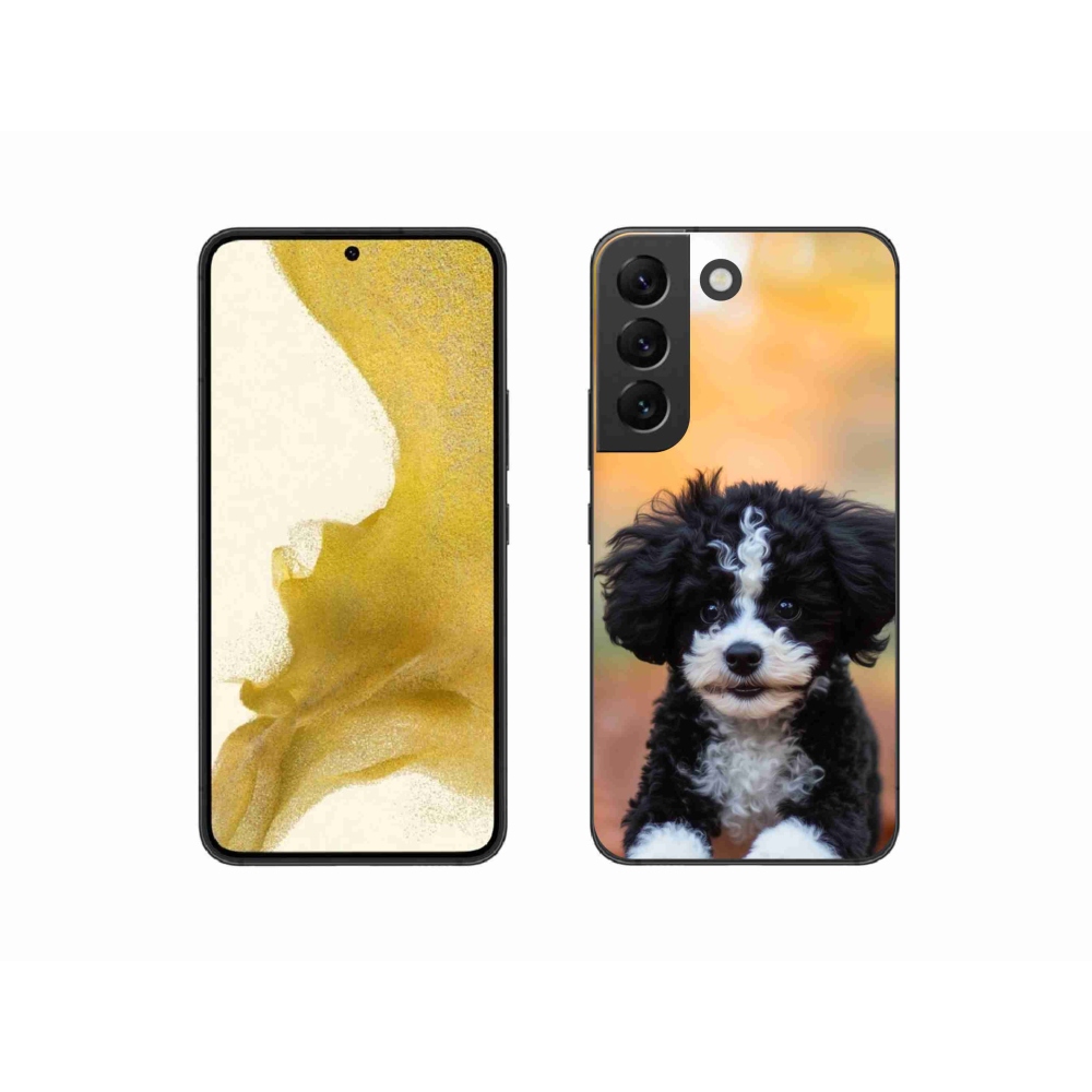 Gél borítás mmCase Samsung Galaxy S22 5G - aranyos kiskutya 2