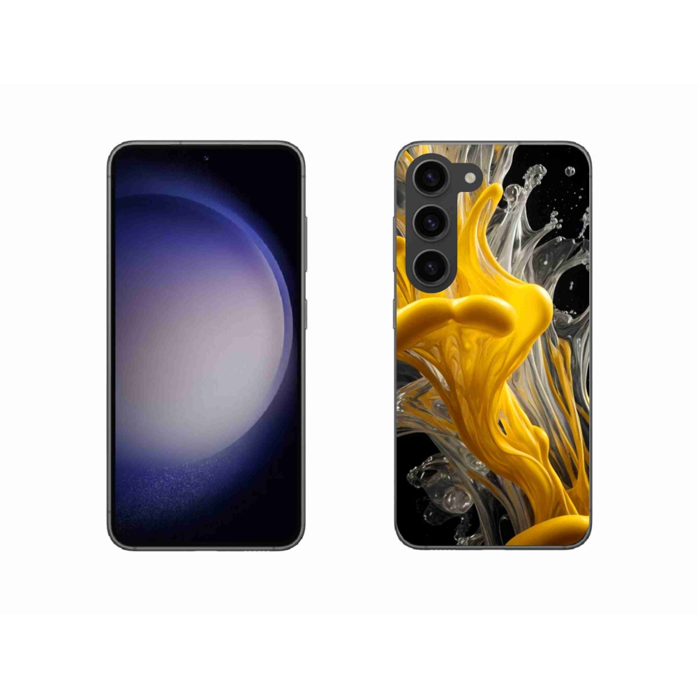 Gél borítás mmCase Samsung Galaxy S23 5G - absztrakt motívum 48