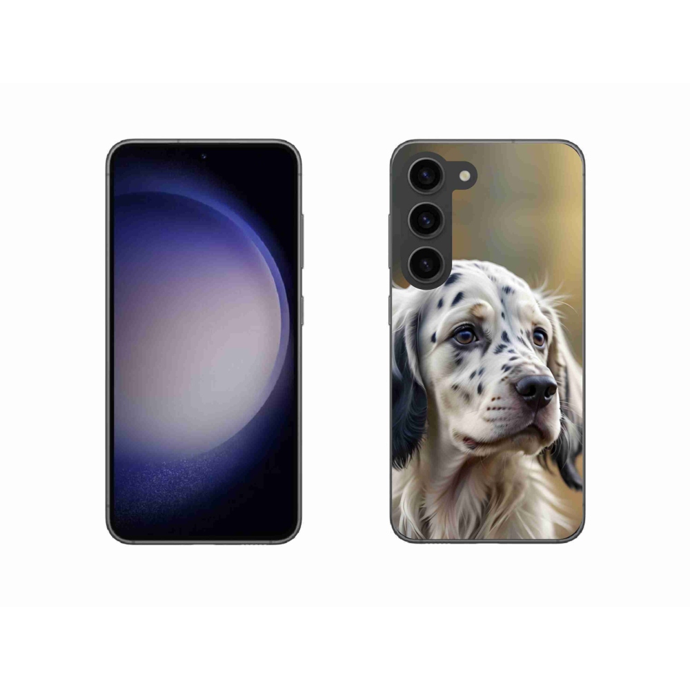 Gél borítás mmCase Samsung Galaxy S23 5G - English Setter Samsung Galaxy S23 5G-hez